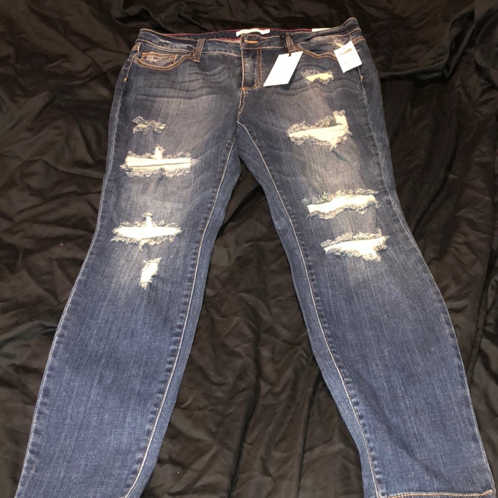 Size 16 new with tags ripped jeans